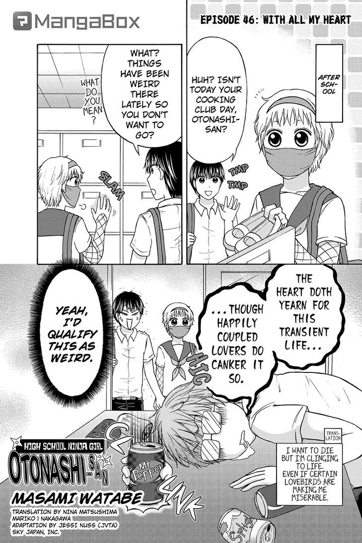 Kunoichi Joshikousei Otonashi-San Chapter 46 #1