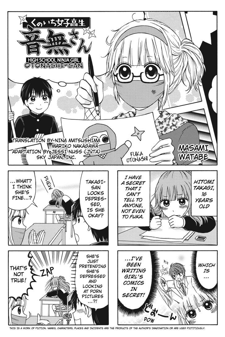 Kunoichi Joshikousei Otonashi-San Chapter 13 #1