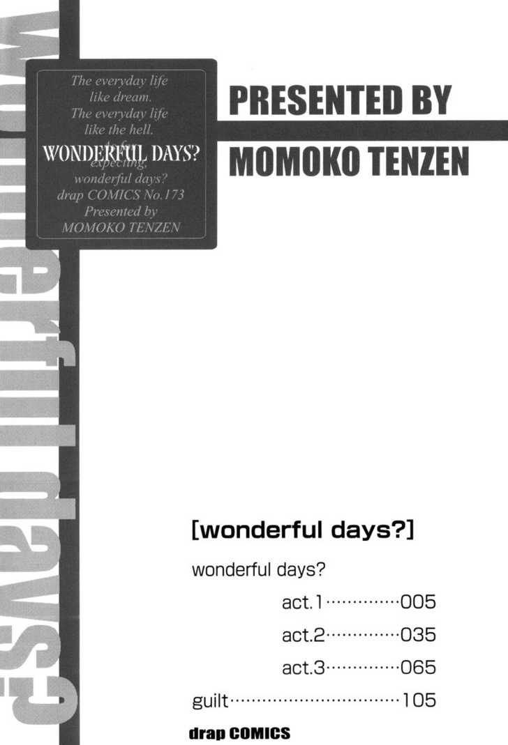 Wonderful Days? Chapter 3 #5