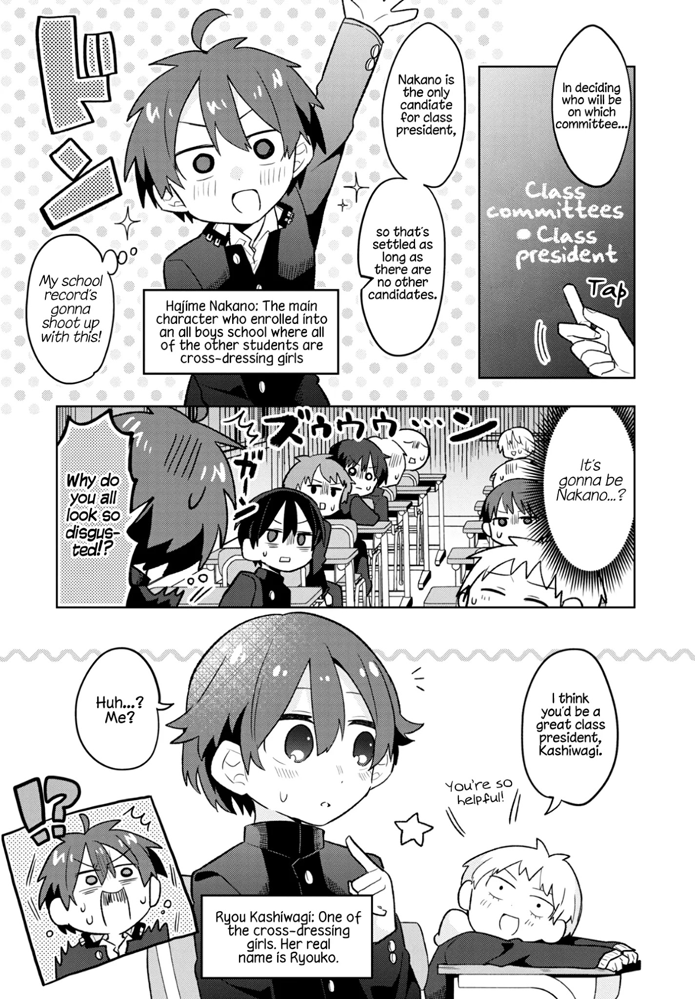 Puberty, An All Boys School!? And Nakano-Kun Chapter 5 #1