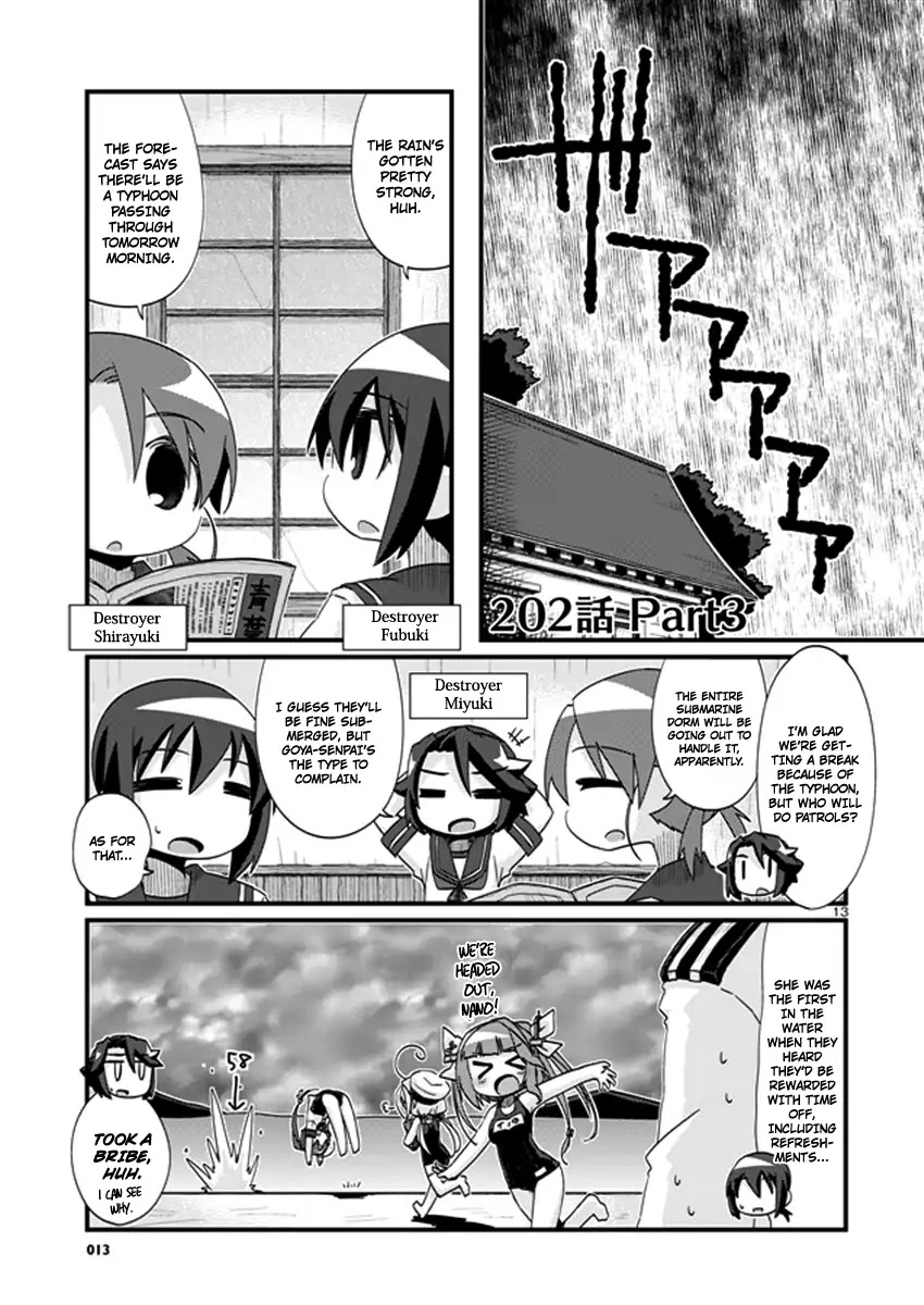 Kantai Collection - Kankore - 4-Koma Comic - Fubuki, Ganbarimasu! Chapter 202 #13