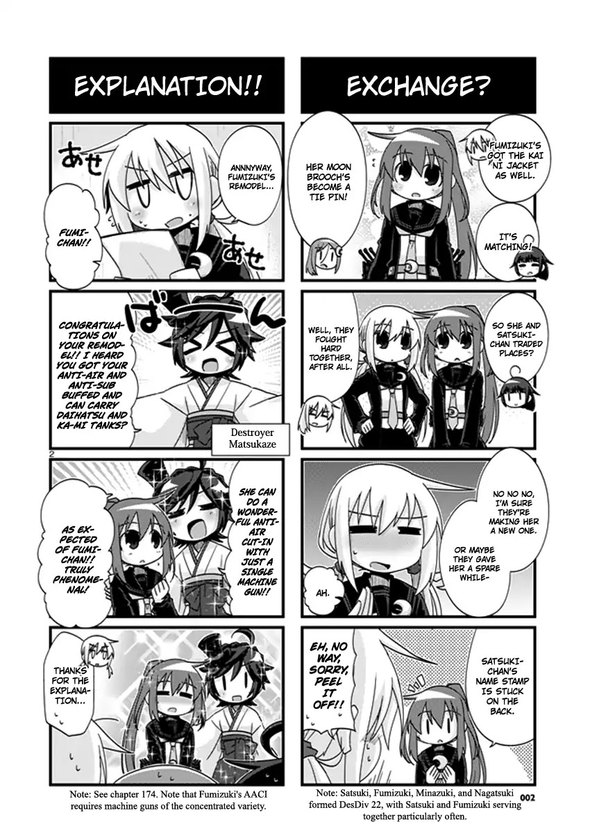 Kantai Collection - Kankore - 4-Koma Comic - Fubuki, Ganbarimasu! Chapter 201 #2