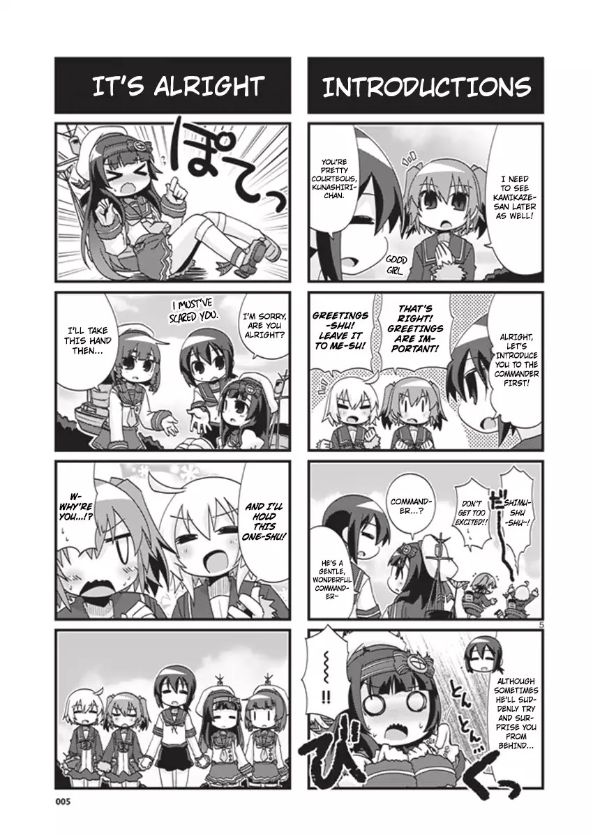 Kantai Collection - Kankore - 4-Koma Comic - Fubuki, Ganbarimasu! Chapter 182 #5