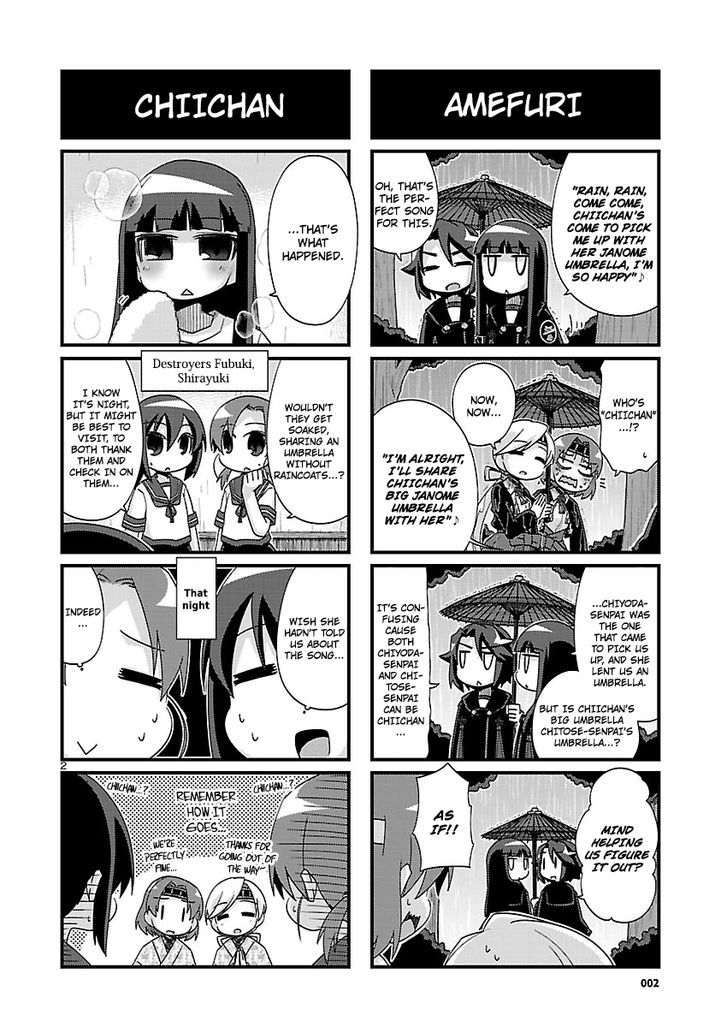 Kantai Collection - Kankore - 4-Koma Comic - Fubuki, Ganbarimasu! Chapter 167 #2