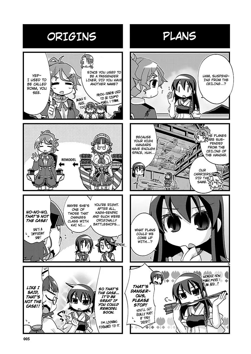 Kantai Collection - Kankore - 4-Koma Comic - Fubuki, Ganbarimasu! Chapter 156 #5