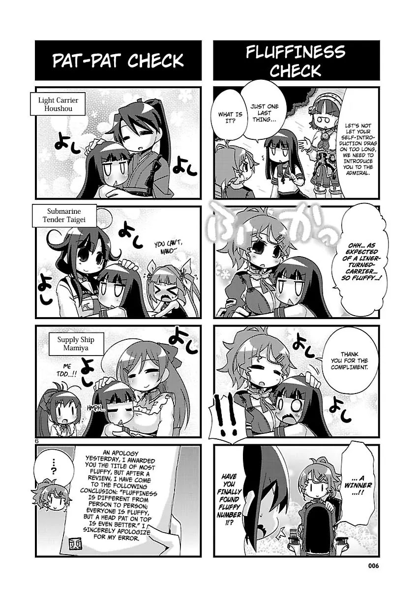 Kantai Collection - Kankore - 4-Koma Comic - Fubuki, Ganbarimasu! Chapter 156 #6