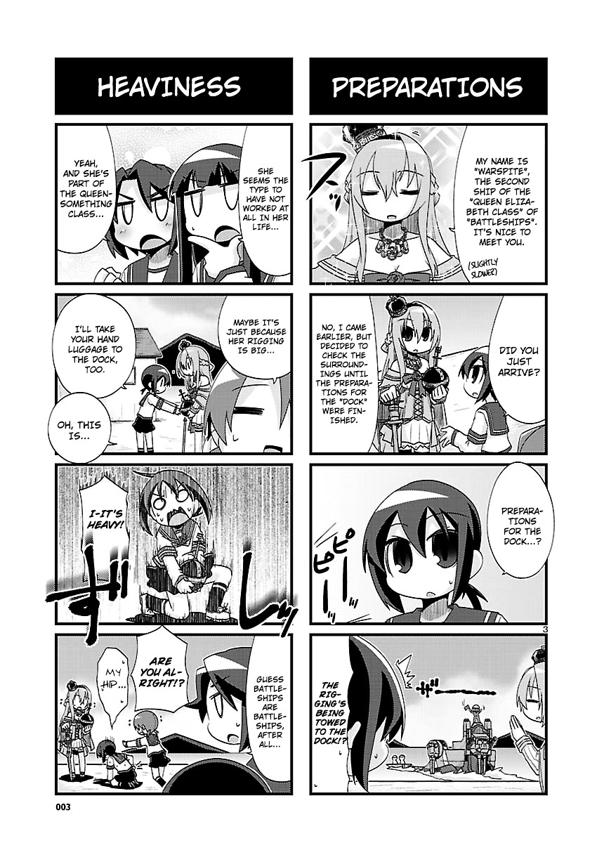 Kantai Collection - Kankore - 4-Koma Comic - Fubuki, Ganbarimasu! Chapter 152 #3