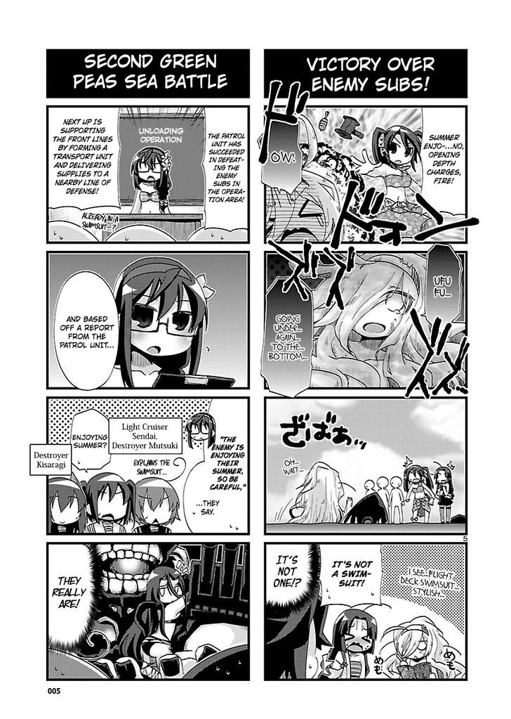 Kantai Collection - Kankore - 4-Koma Comic - Fubuki, Ganbarimasu! Chapter 136 #5