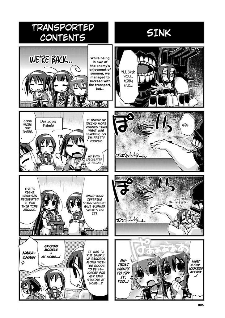 Kantai Collection - Kankore - 4-Koma Comic - Fubuki, Ganbarimasu! Chapter 136 #6