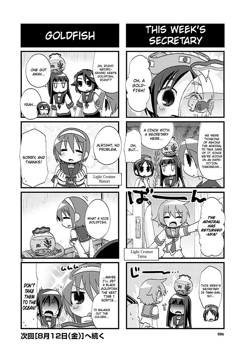 Kantai Collection - Kankore - 4-Koma Comic - Fubuki, Ganbarimasu! Chapter 132 #6