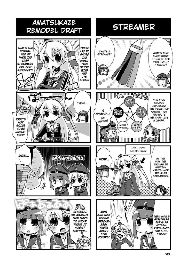 Kantai Collection - Kankore - 4-Koma Comic - Fubuki, Ganbarimasu! Chapter 124 #2