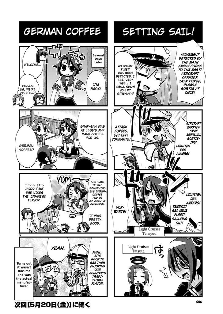 Kantai Collection - Kankore - 4-Koma Comic - Fubuki, Ganbarimasu! Chapter 123 #6