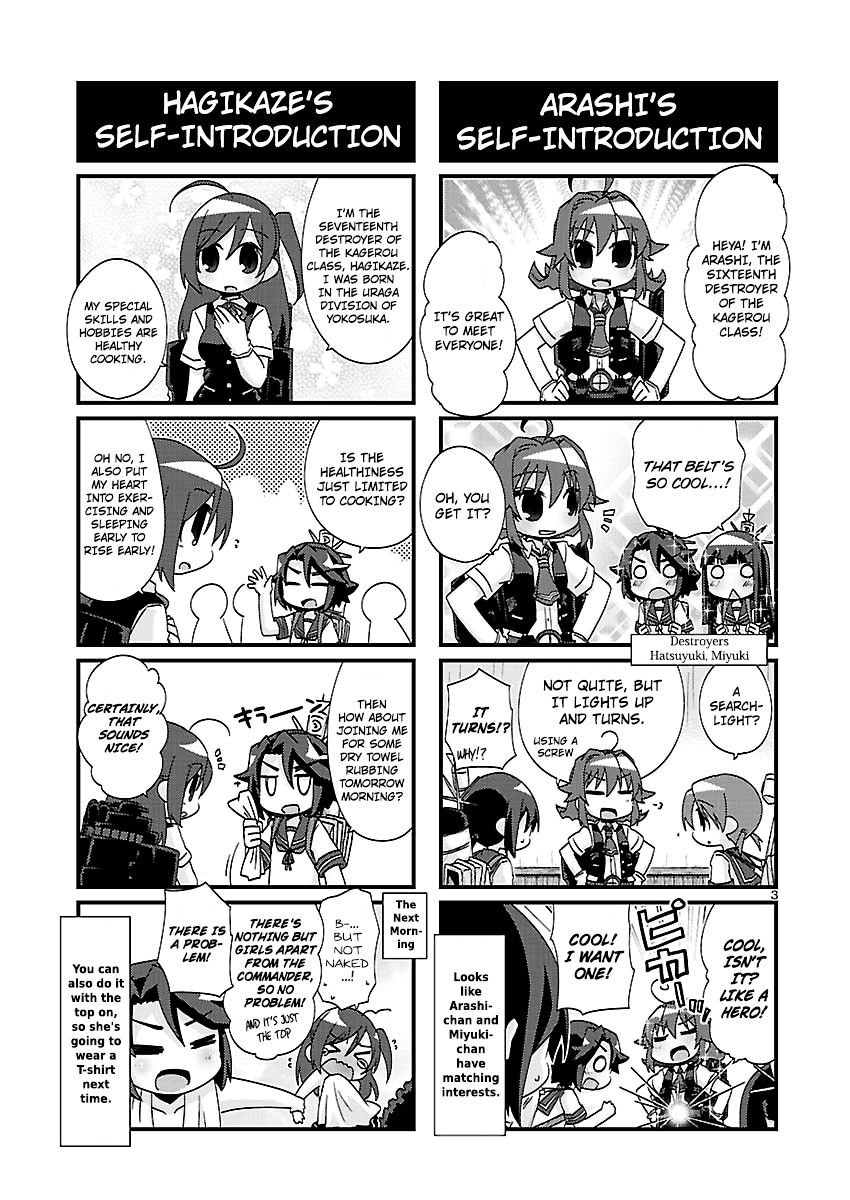 Kantai Collection - Kankore - 4-Koma Comic - Fubuki, Ganbarimasu! Chapter 122 #3