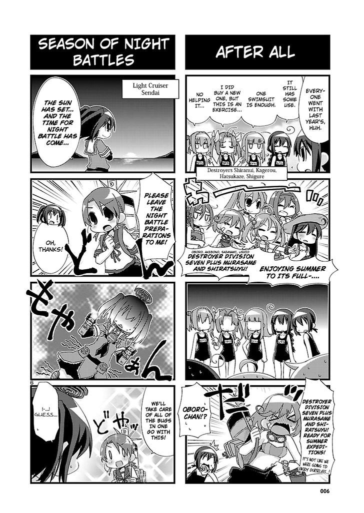 Kantai Collection - Kankore - 4-Koma Comic - Fubuki, Ganbarimasu! Chapter 93 #6