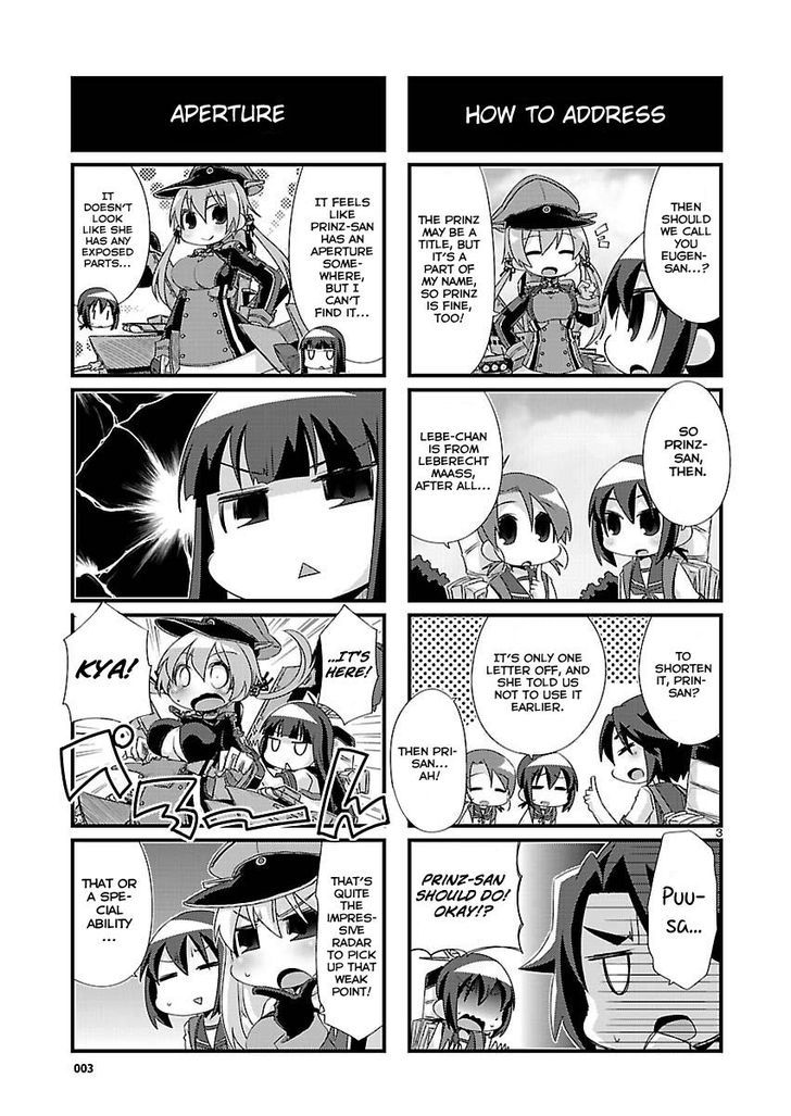 Kantai Collection - Kankore - 4-Koma Comic - Fubuki, Ganbarimasu! Chapter 77 #3