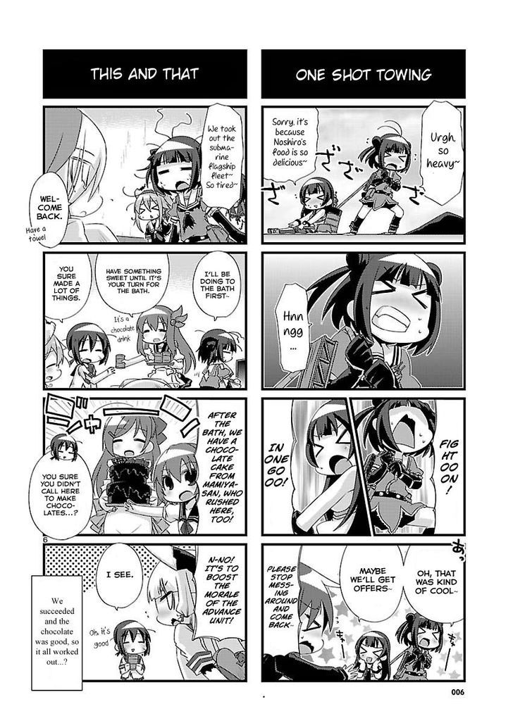 Kantai Collection - Kankore - 4-Koma Comic - Fubuki, Ganbarimasu! Chapter 75 #6