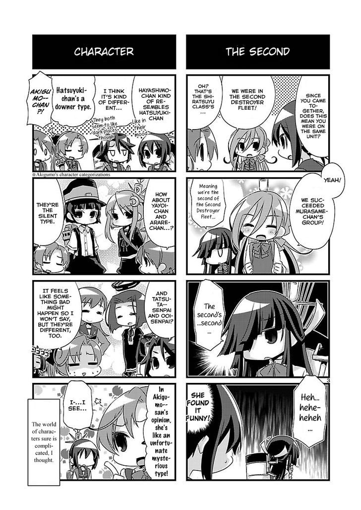 Kantai Collection - Kankore - 4-Koma Comic - Fubuki, Ganbarimasu! Chapter 68 #3