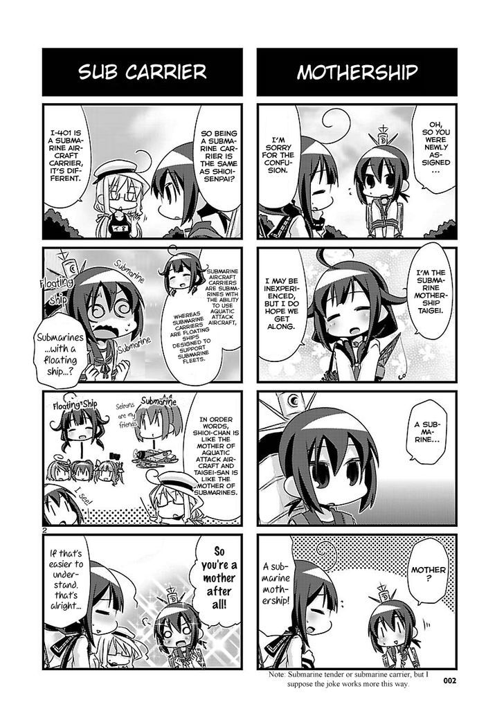 Kantai Collection - Kankore - 4-Koma Comic - Fubuki, Ganbarimasu! Chapter 63 #2