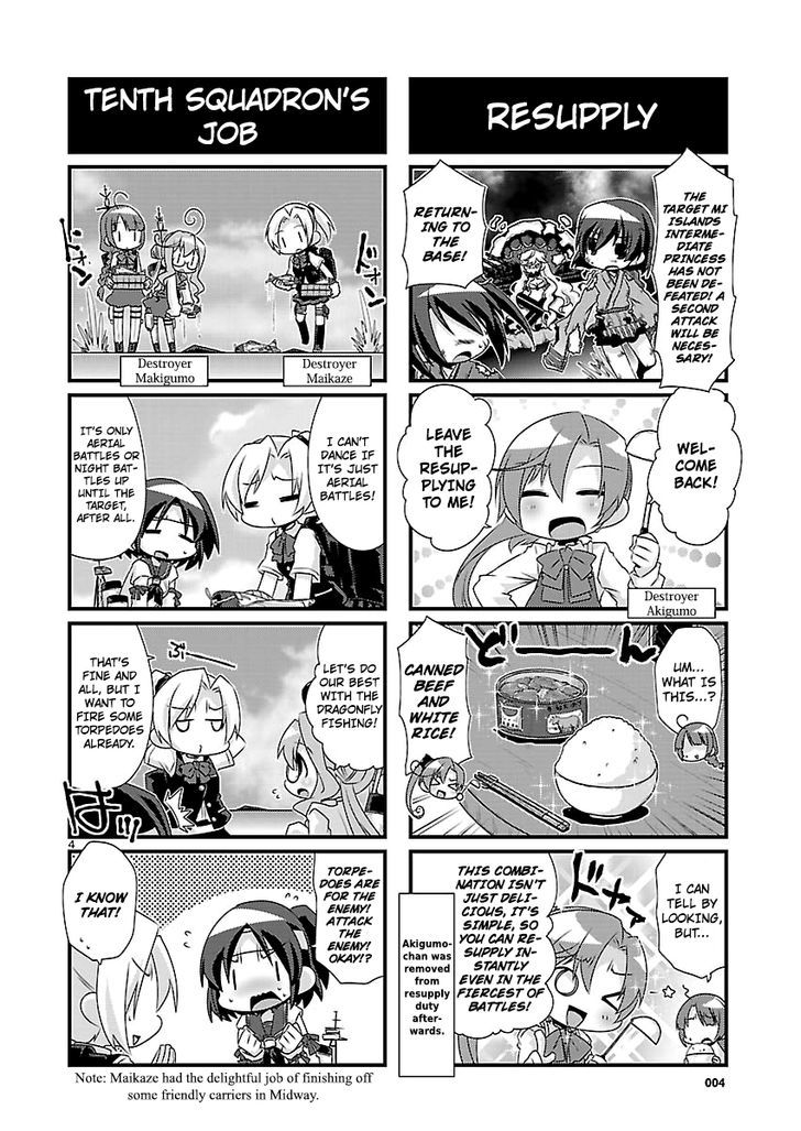 Kantai Collection - Kankore - 4-Koma Comic - Fubuki, Ganbarimasu! Chapter 56 #4