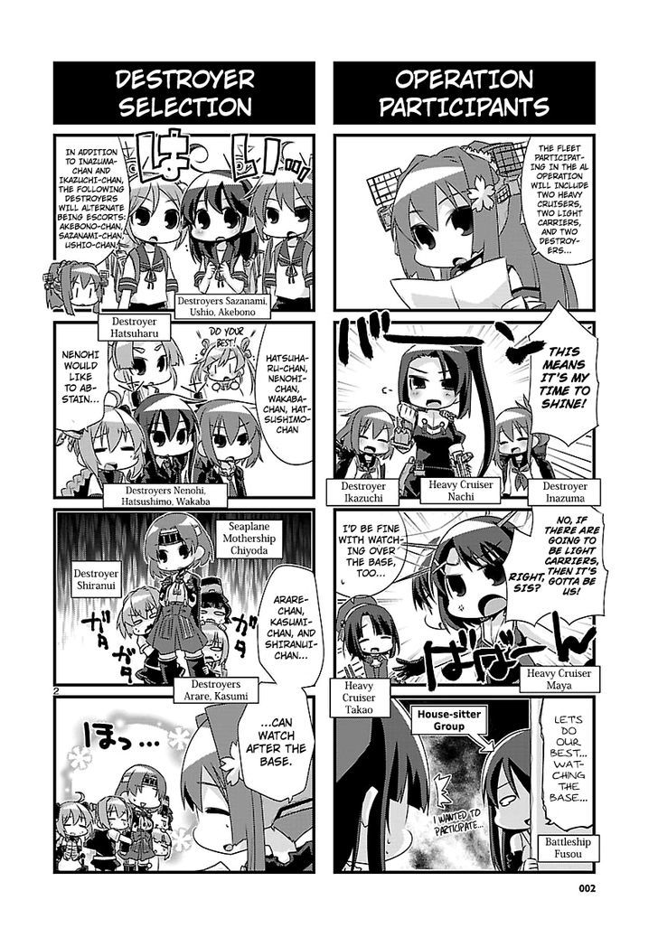 Kantai Collection - Kankore - 4-Koma Comic - Fubuki, Ganbarimasu! Chapter 54 #2