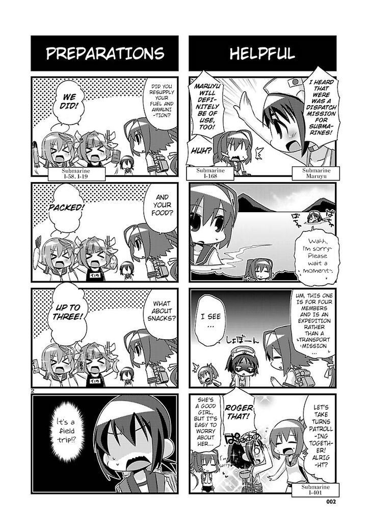 Kantai Collection - Kankore - 4-Koma Comic - Fubuki, Ganbarimasu! Chapter 48 #2