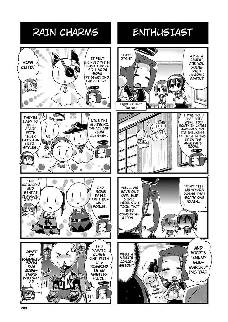 Kantai Collection - Kankore - 4-Koma Comic - Fubuki, Ganbarimasu! Chapter 44 #5