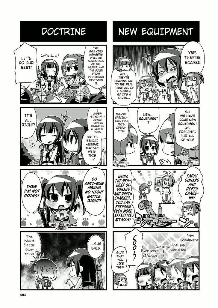 Kantai Collection - Kankore - 4-Koma Comic - Fubuki, Ganbarimasu! Chapter 43 #3