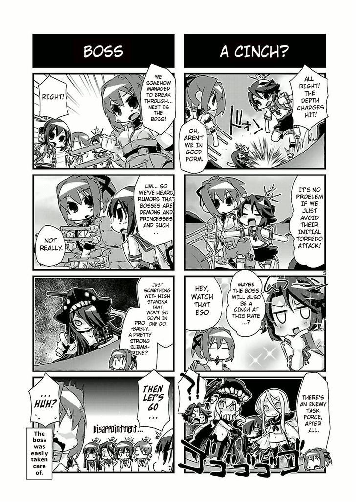 Kantai Collection - Kankore - 4-Koma Comic - Fubuki, Ganbarimasu! Chapter 43 #5