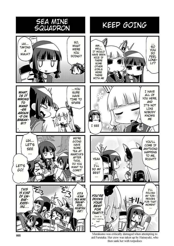 Kantai Collection - Kankore - 4-Koma Comic - Fubuki, Ganbarimasu! Chapter 37 #5