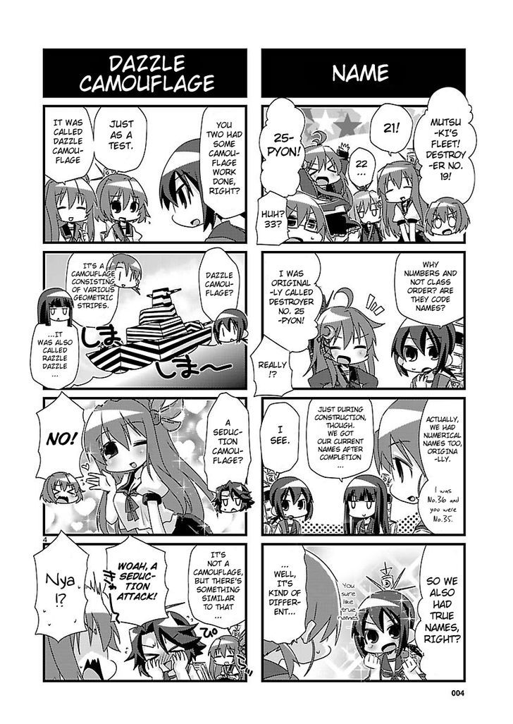 Kantai Collection - Kankore - 4-Koma Comic - Fubuki, Ganbarimasu! Chapter 36 #4