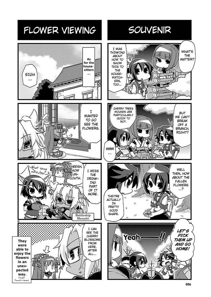 Kantai Collection - Kankore - 4-Koma Comic - Fubuki, Ganbarimasu! Chapter 35 #6