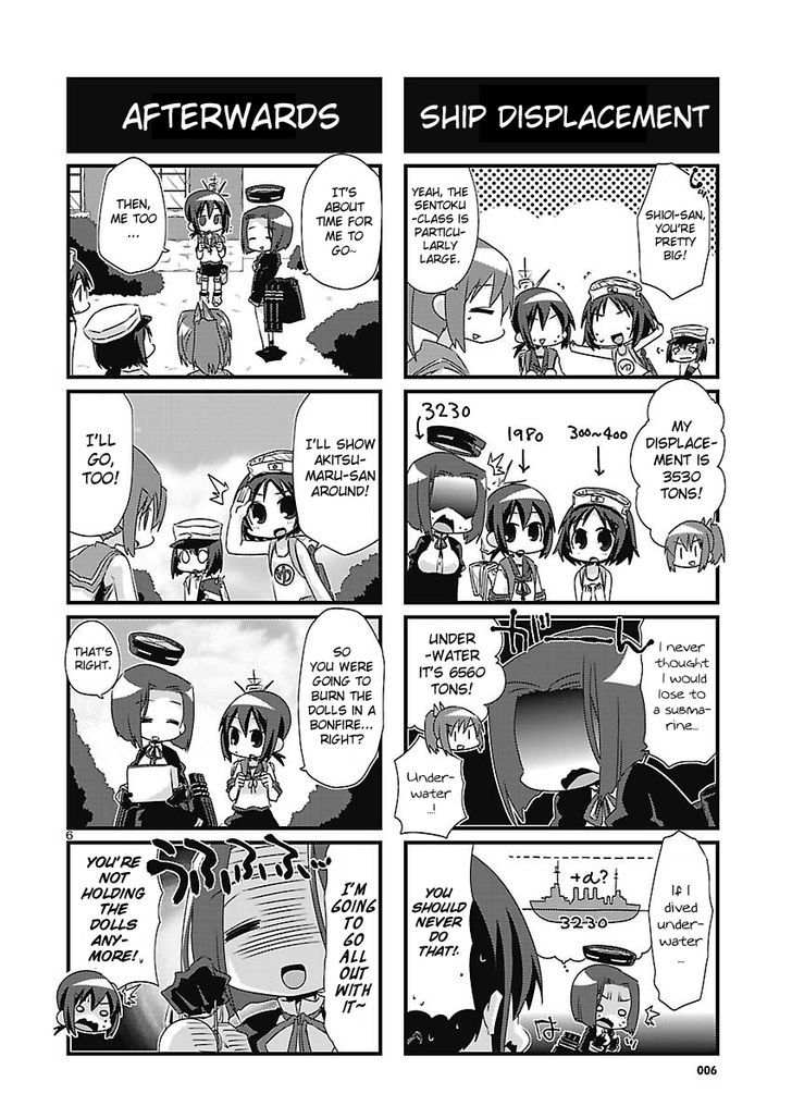 Kantai Collection - Kankore - 4-Koma Comic - Fubuki, Ganbarimasu! Chapter 33 #6