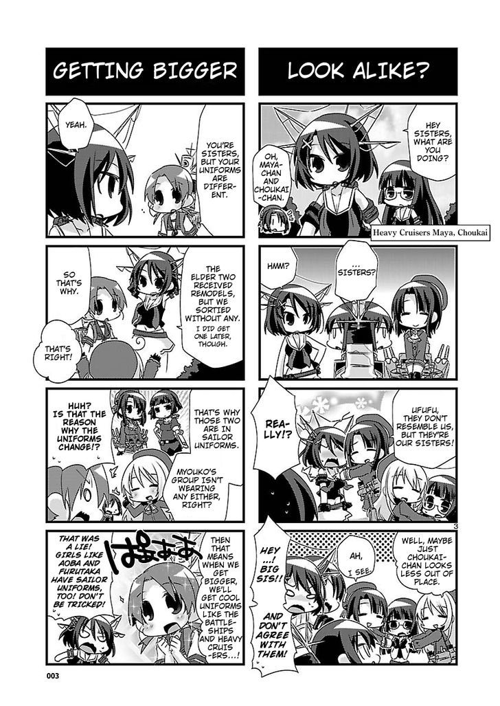 Kantai Collection - Kankore - 4-Koma Comic - Fubuki, Ganbarimasu! Chapter 31 #3