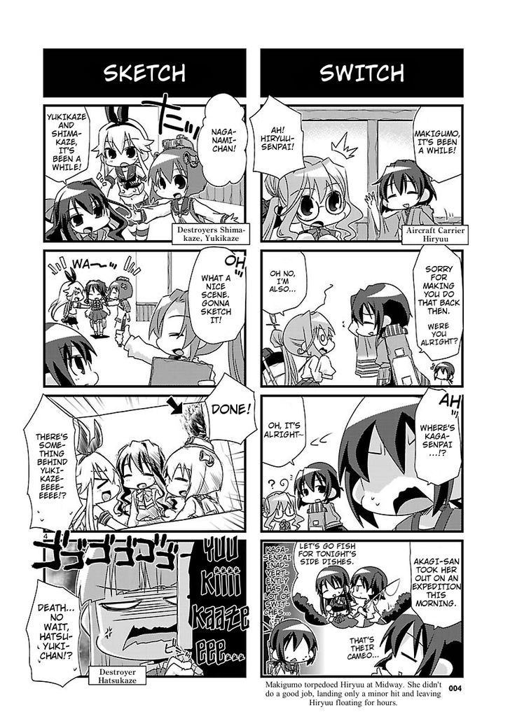 Kantai Collection - Kankore - 4-Koma Comic - Fubuki, Ganbarimasu! Chapter 30 #4