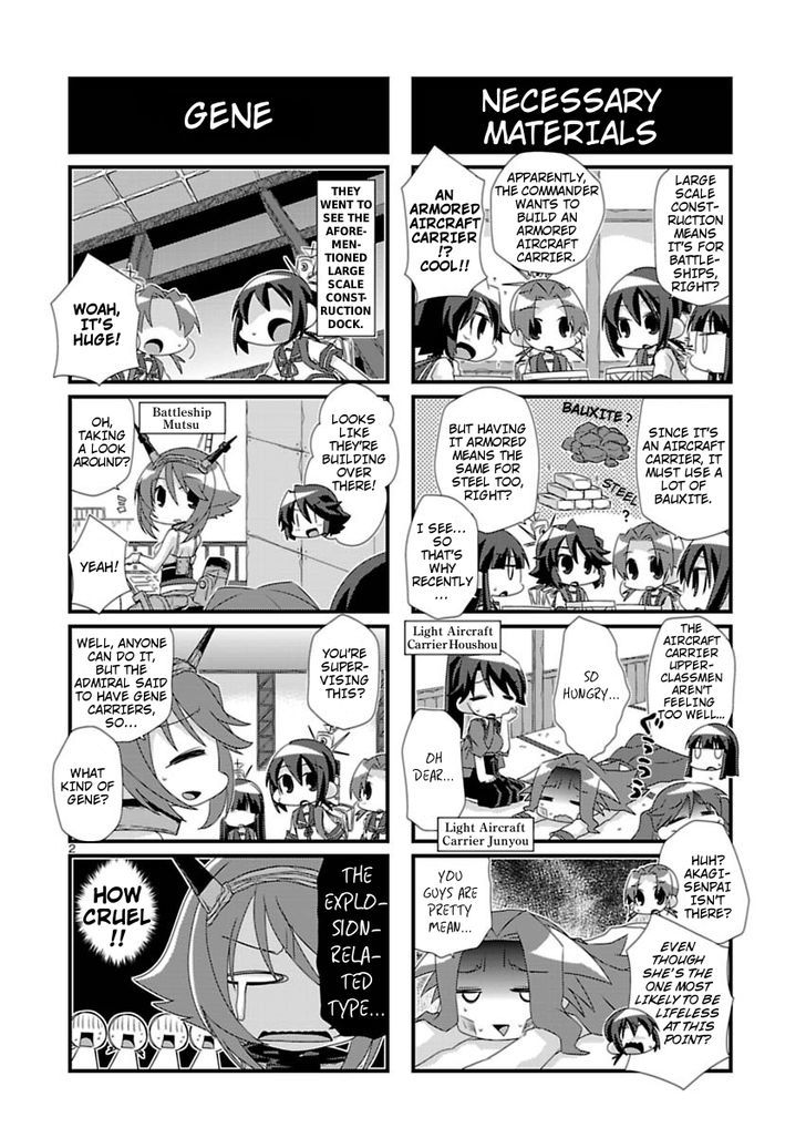 Kantai Collection - Kankore - 4-Koma Comic - Fubuki, Ganbarimasu! Chapter 26 #2