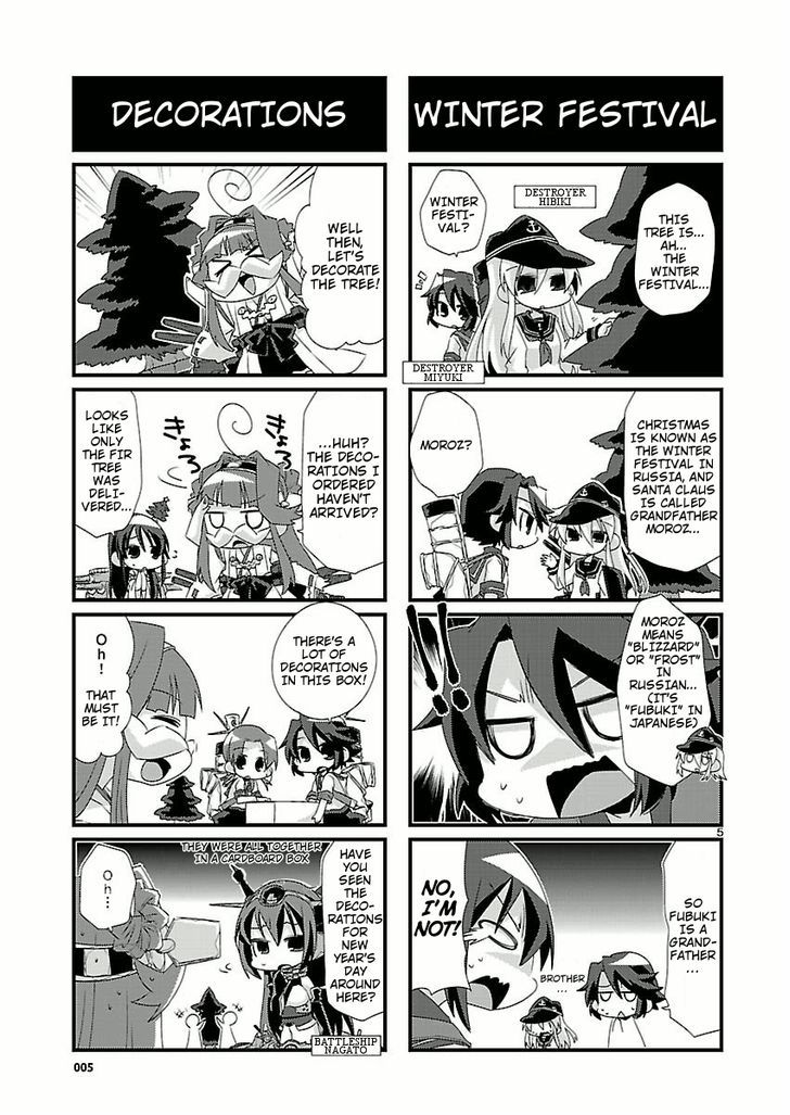 Kantai Collection - Kankore - 4-Koma Comic - Fubuki, Ganbarimasu! Chapter 22 #5