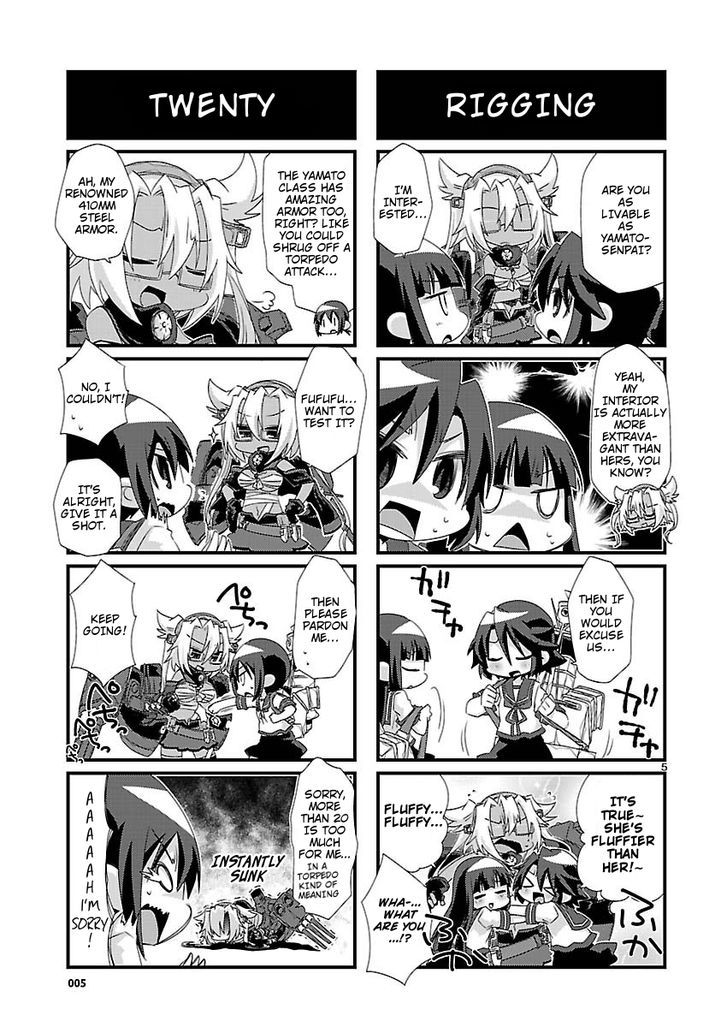 Kantai Collection - Kankore - 4-Koma Comic - Fubuki, Ganbarimasu! Chapter 21 #5