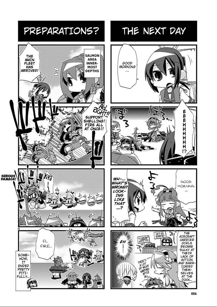 Kantai Collection - Kankore - 4-Koma Comic - Fubuki, Ganbarimasu! Chapter 20 #6