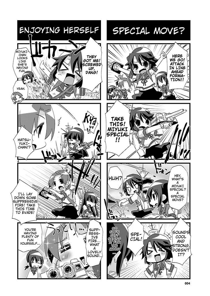 Kantai Collection - Kankore - 4-Koma Comic - Fubuki, Ganbarimasu! Chapter 15 #4