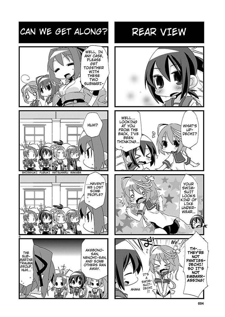 Kantai Collection - Kankore - 4-Koma Comic - Fubuki, Ganbarimasu! Chapter 12 #4