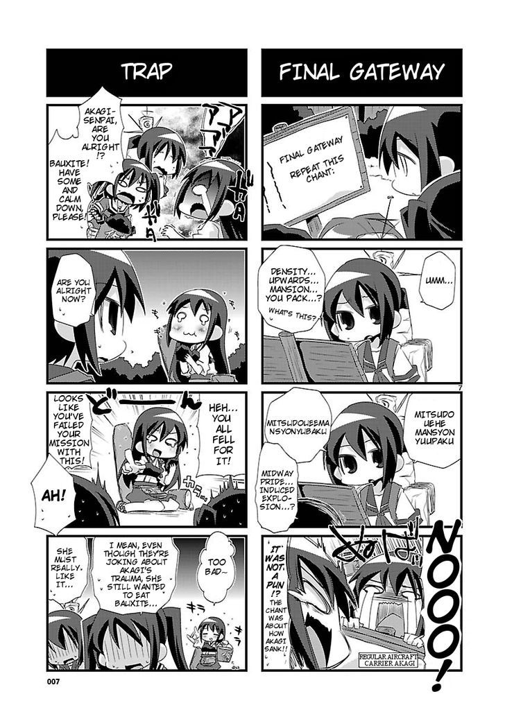 Kantai Collection - Kankore - 4-Koma Comic - Fubuki, Ganbarimasu! Chapter 8 #7