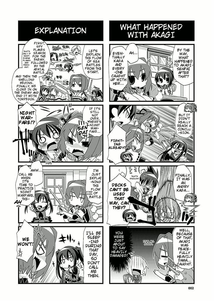 Kantai Collection - Kankore - 4-Koma Comic - Fubuki, Ganbarimasu! Chapter 2 #2