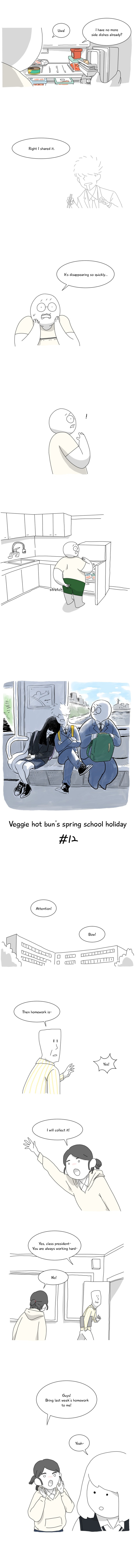 Veggie Hot Bun's School Spring Holiday Chapter 12 #2