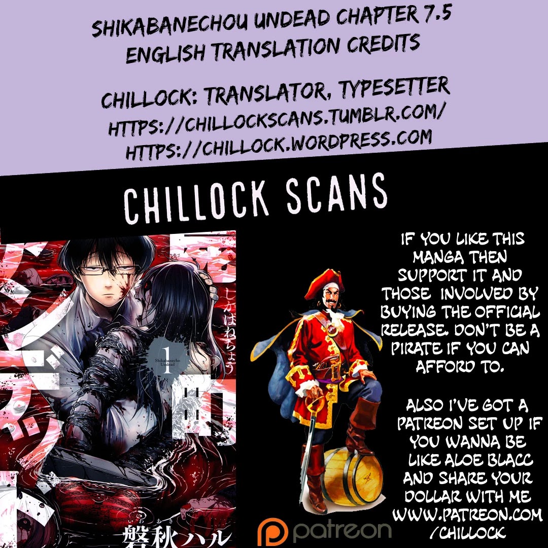 Shikabanechou Undead Chapter 7.5 #31