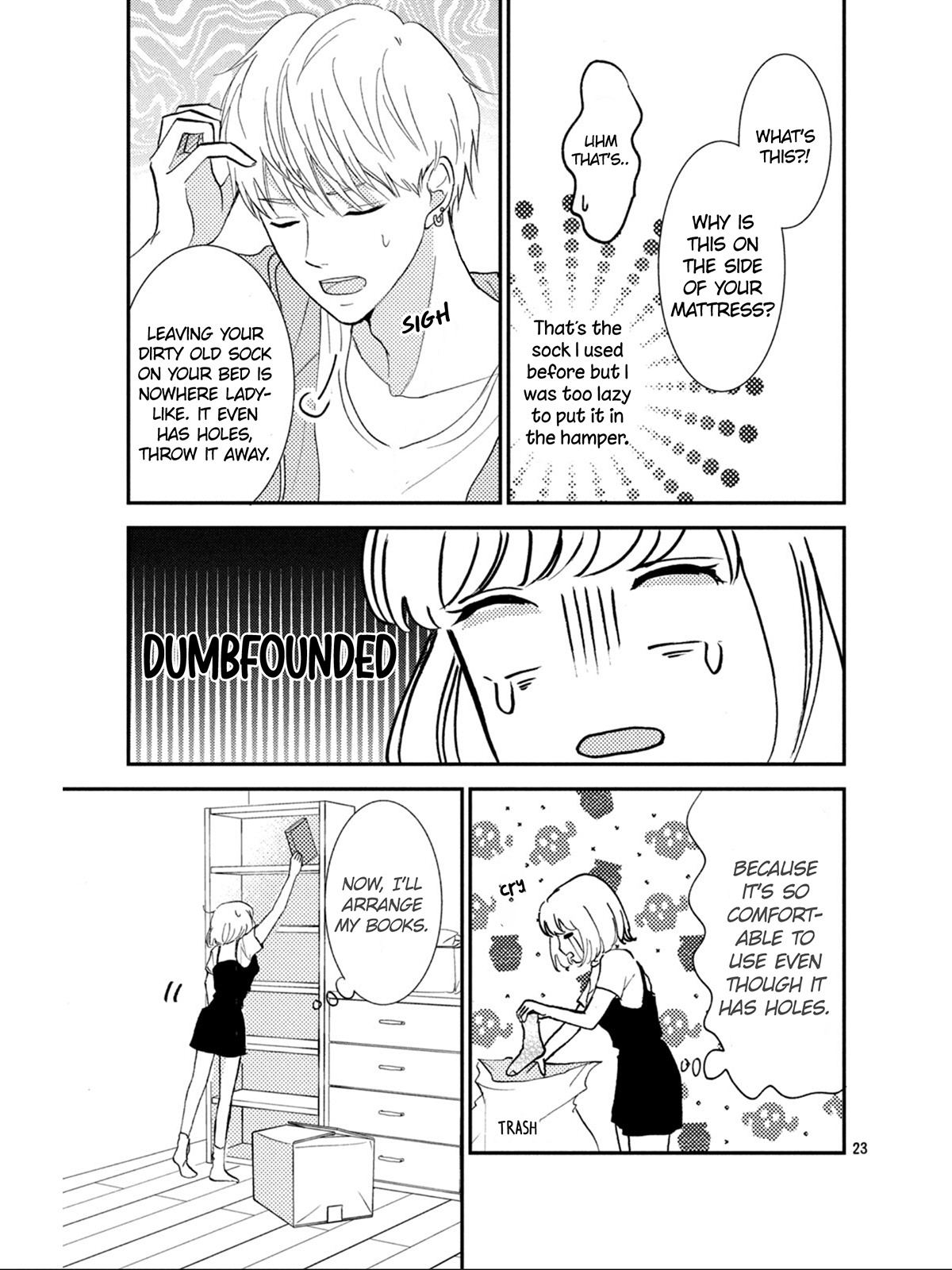 Kyou Kara, Kimi O Share Shimasu. Chapter 3 #24