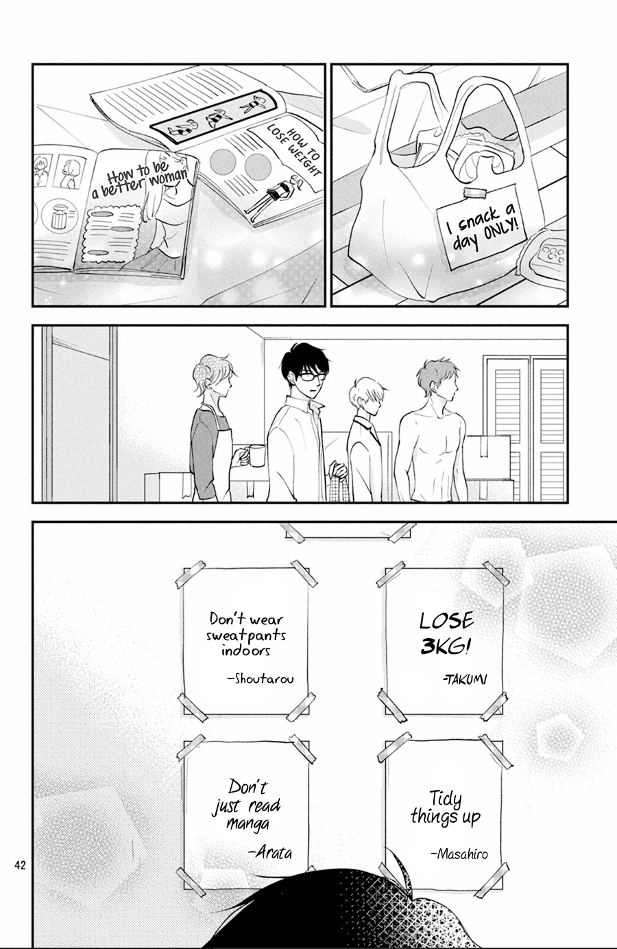 Kyou Kara, Kimi O Share Shimasu. Chapter 2 #43