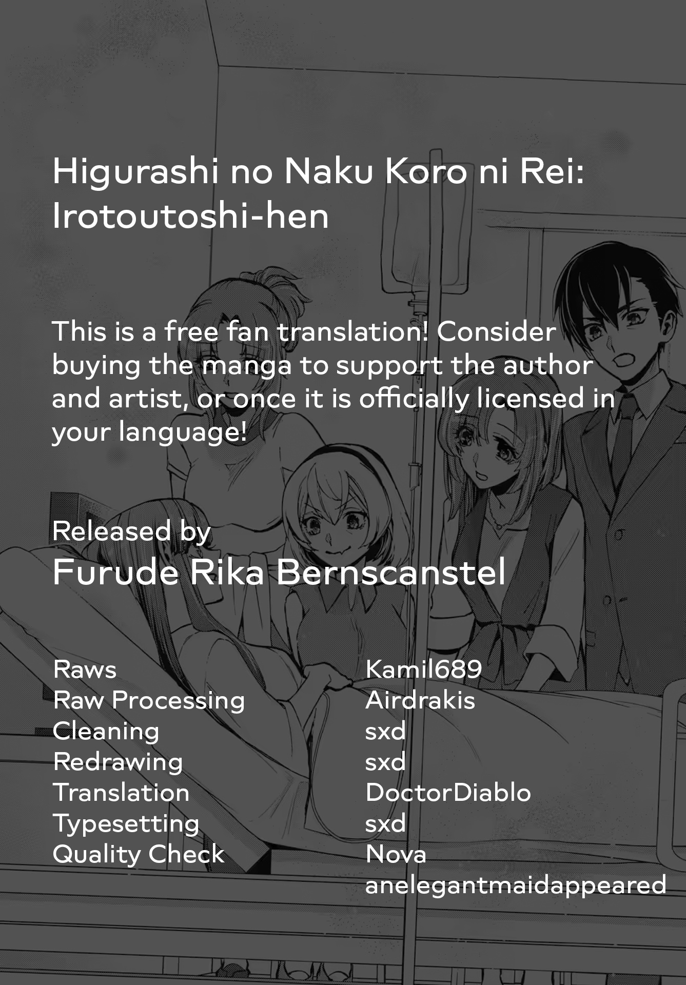 Higurashi No Naku Koro Ni Rei - Irotoutoshi-Hen Chapter 8.2 #11