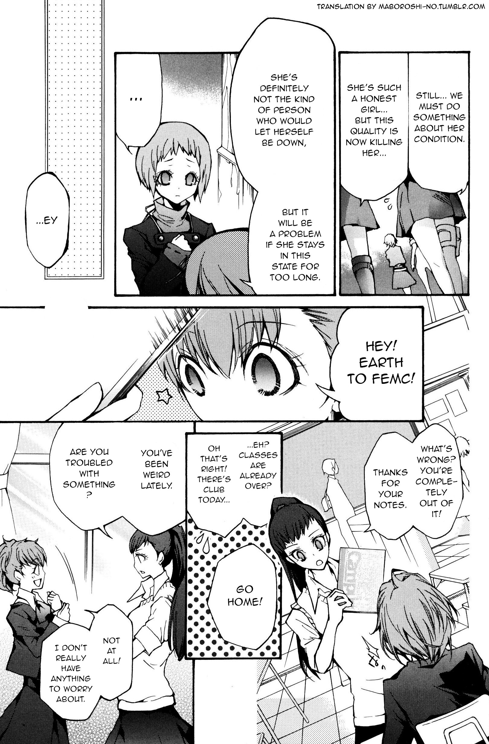 Persona 3 Portable Dear Girls Comic Anthology Chapter 12 #3