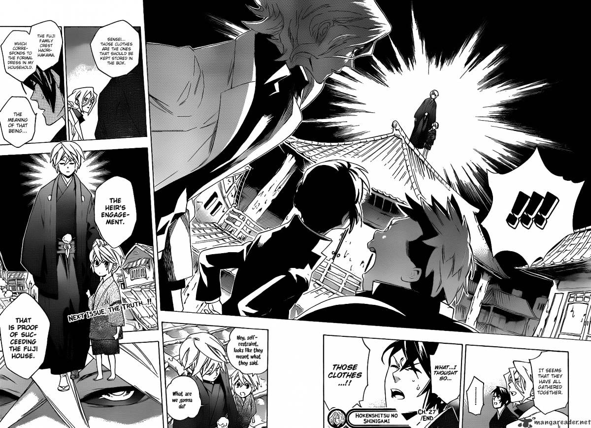 Hokenshitsu No Shinigami Chapter 27 #19