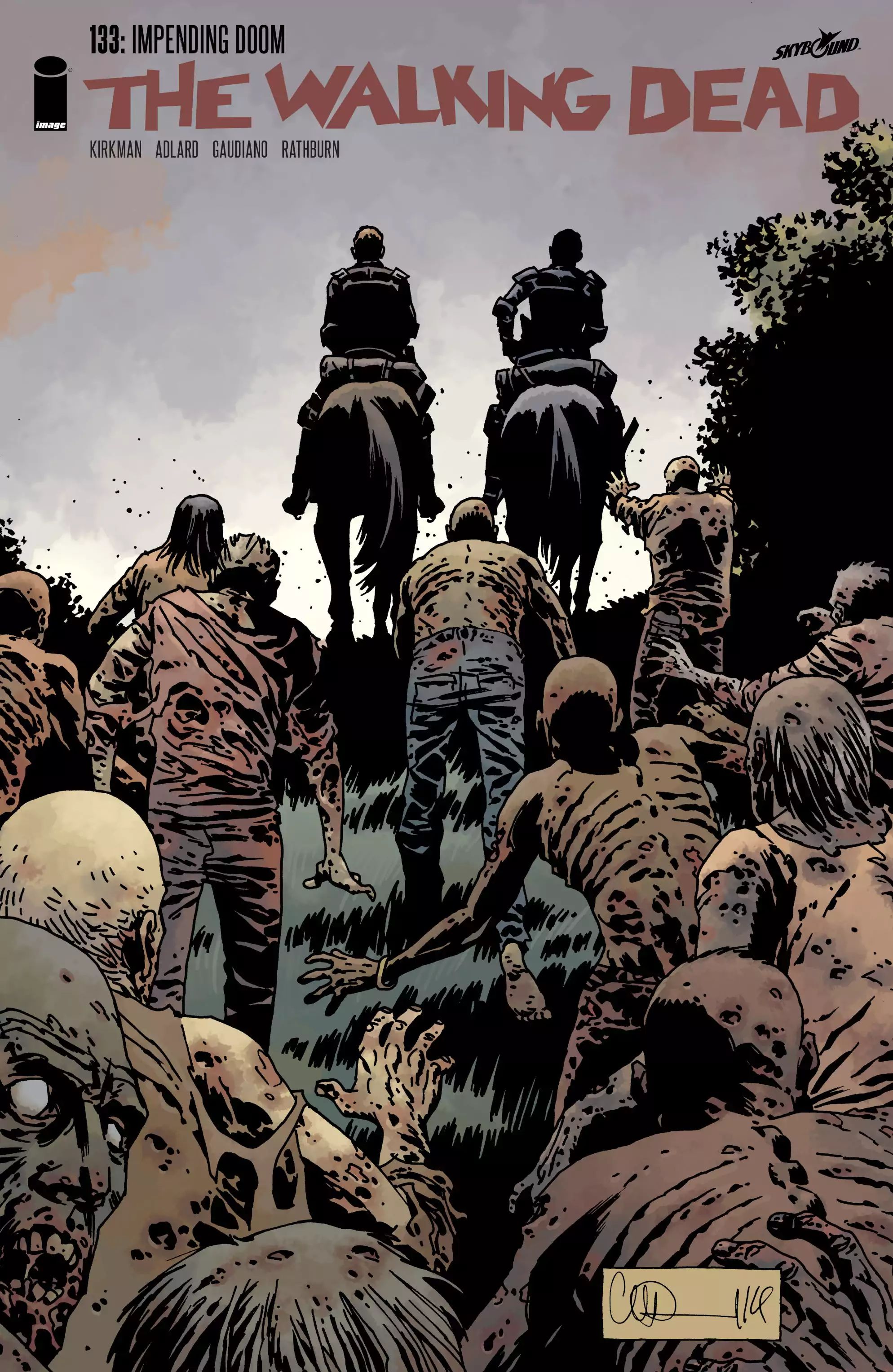 The Walking Dead Chapter 133 #1